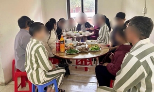 2 trường hợp phạm nhân được ăn cơm cùng người nhà 