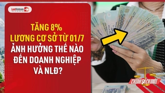 Video: Lương cơ sở tăng tác động ra sao đến doanh nghiệp và người lao động?