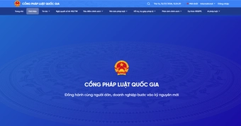Người dân được gửi, theo dõi kết quả xử lý phản ánh về văn bản pháp luật trên Cổng Pháp luật quốc gia