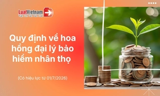 Từ 01/01/2027, hoa hồng đại lý bảo hiểm nhân thọ tối đa bao nhiêu?