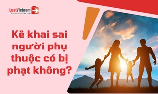 Kê khai sai người phụ thuộc giảm trừ gia cảnh sẽ bị xử lý thế nào?