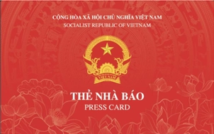 Từ 01/7/2026, thẻ nhà báo đổi thiết kế và cách đánh số, mã QR có thêm chức năng mới