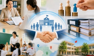 Bộ Nội vụ sẽ hướng dẫn chế độ, chính sách đối với giáo viên và viên chức bị ảnh hưởng khi sắp xếp trường học
