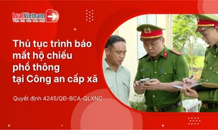 Thủ tục trình báo mất hộ chiếu phổ thông tại Công an cấp xã