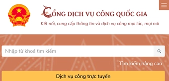 Bộ Công an chính thức quản lý, vận hành Cổng Dịch vụ công quốc gia