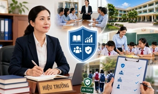 Hiệu trưởng chịu trách nhiệm về kế hoạch giáo dục, chất lượng và an toàn trường học