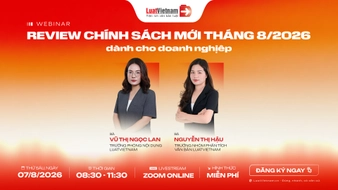 [Recap] Webinar Review Chính sách mới tháng 8/2026 dành cho Doanh nghiệp
