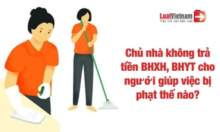 Chủ nhà không trả tiền BHXH, BHYT cho người giúp việc bị phạt thế nào?