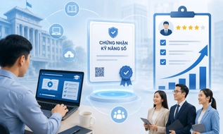 Xem xét dùng kết quả học kỹ năng số làm tiêu chí đánh giá, xếp loại cán bộ, công chức, viên chức hằng năm