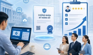 Xem xét dùng kết quả học kỹ năng số làm tiêu chí đánh giá, xếp loại cán bộ, công chức, viên chức hằng năm