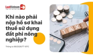 Hạn nộp hồ sơ khai thuế sử dụng đất phi nông nghiệp là khi nào?