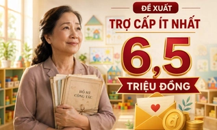 Giáo viên mầm non đã nghỉ công tác được trợ cấp ít nhất 6,5 triệu đồng (dự kiến)