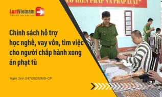 Người chấp hành xong án phạt tù được hỗ trợ học nghề, vay vốn và tìm việc thế nào?
