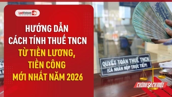 Video: Hướng dẫn cách tính thuế TNCN từ tiền lương, tiền công mới nhất năm 2026