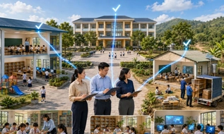 Công nhận trường đạt chuẩn quốc gia phải đánh giá cả trường chính, phân hiệu và điểm trường