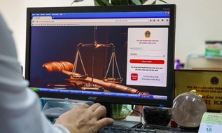 Luật sư có thể được hỗ trợ máy tính, trợ lý ảo để tra cứu tài liệu tại phiên tòa