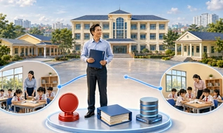 Công văn 5555 BGDĐT: Phân hiệu, điểm trường không có con dấu, tài khoản và mã trường riêng sau sắp xếp