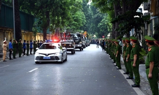 5 nghi thức lễ tang trong Công an nhân dân