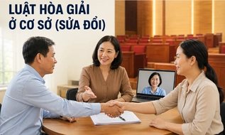 Sáng 24/8, Quốc hội biểu quyết thông qua Luật Hòa giải ở cơ sở (sửa đổi)