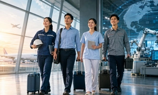 Từ 01/3/2027, ưu tiên đưa lao động trình độ cao đi làm việc ở nước ngoài