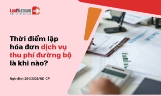 Thời điểm lập hóa đơn đối với dịch vụ thu phí sử dụng đường bộ được xác định thế nào?