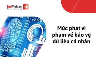 Tổng hợp mức phạt vi phạm về bảo vệ dữ liệu cá nhân mới nhất