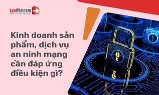 Từ 19/8/2026, kinh doanh sản phẩm, dịch vụ an ninh mạng cần đáp ứng điều kiện gì?