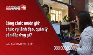 Tiêu chuẩn, điều kiện bổ nhiệm công chức lãnh đạo quản lý [Mới nhất]