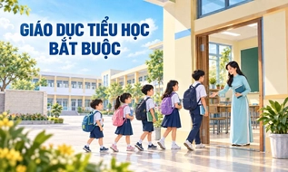 Trẻ em từ 6 đến 14 tuổi chưa hoàn thành tiểu học thuộc diện giáo dục bắt buộc
