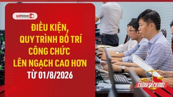 Video: Điều kiện bố trí công chức lên ngạch cao hơn từ 01/8/2026