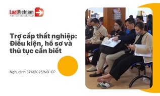 Trợ cấp thất nghiệp: Điều kiện hưởng, hồ sơ và thủ tục giải quyết mới nhất