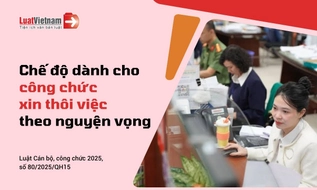 Công chức xin thôi việc theo nguyện vọng hưởng chế độ gì?