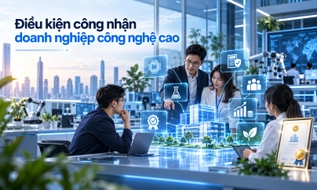 Điều kiện để được công nhận là doanh nghiệp công nghệ cao gồm những gì?