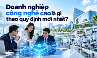 Doanh nghiệp công nghệ cao là gì theo quy định mới nhất?