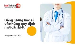 Bảng lương mới nhất của y, bác sĩ năm 2026