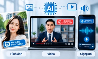 Hình ảnh, video, giọng nói do AI giả lập người thật phải gắn nhãn thế nào?