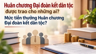 Huân chương Đại đoàn kết dân tộc được trao cho những ai? Mức tiền thưởng Huân chương Đại đoàn kết dân tộc