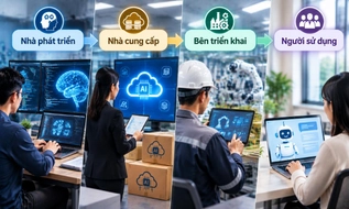 Nhà phát triển, nhà cung cấp, bên triển khai và người sử dụng hệ thống AI khác nhau thế nào?