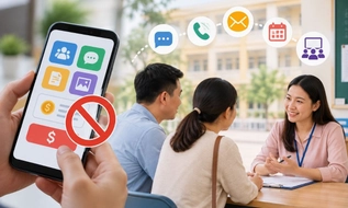 Không bắt buộc cha, mẹ học sinh sử dụng ứng dụng, phần mềm có phí để liên lạc với nhà trường