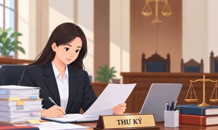 Thư ký viên có 8 năm công tác được xét nâng lên Thư ký viên chính