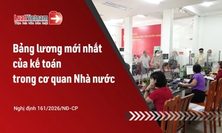 Bảng lương kế toán trong cơ quan Nhà nước (mới nhất)