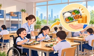 TP.HCM hỗ trợ tiền ăn 2 triệu đồng/tháng cho học sinh nội trú trường chuyên biệt công lập