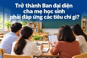 Trở thành Ban đại diện cha mẹ học sinh phải đáp ứng các tiêu chí gì?