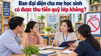 Ban đại diện cha mẹ học sinh có được thu tiền quỹ lớp không?