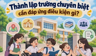 Thành lập trường chuyên biệt cần đáp ứng điều kiện gì?