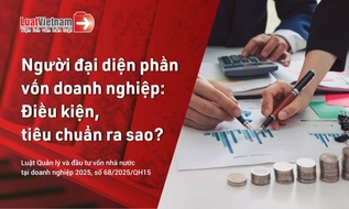 Người đại diện phần vốn của doanh nghiệp là ai? Phải đáp ứng tiêu chuẩn gì?