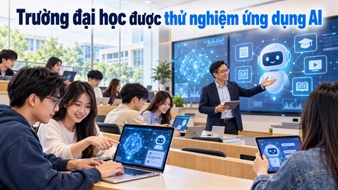 Trường đại học có được thử nghiệm ứng dụng AI trong giáo dục không?