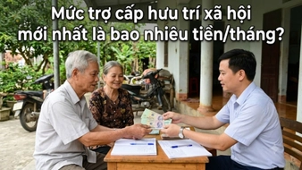 Mức trợ cấp hưu trí xã hội mới nhất là bao nhiêu tiền/tháng?