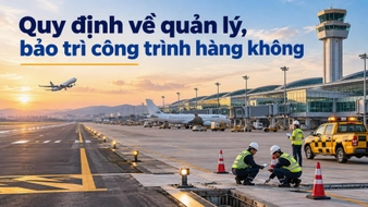 Thông tư 66/2026/TT-BXD quy định về quản lý, bảo trì công trình hàng không như thế nào?