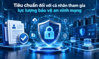 Cá nhân tham gia lực lượng bảo vệ an ninh mạng phải đáp ứng tiêu chuẩn gì?